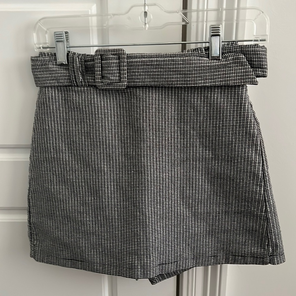 Houndstooth Mini Skort